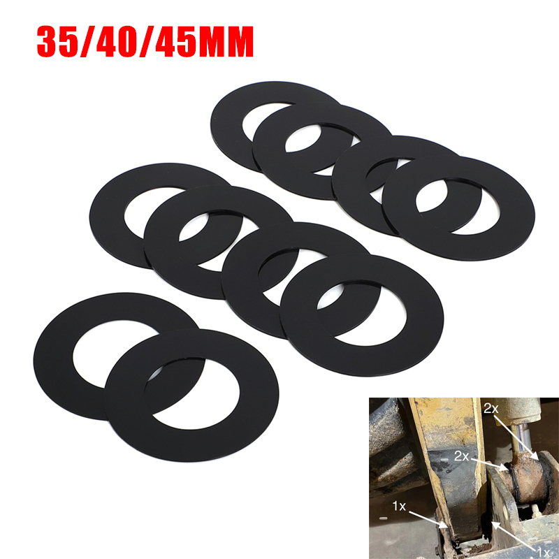 Heavy Equipment Rental - 35/40/45mm Pins Graafmachine Emmer Shims Kit