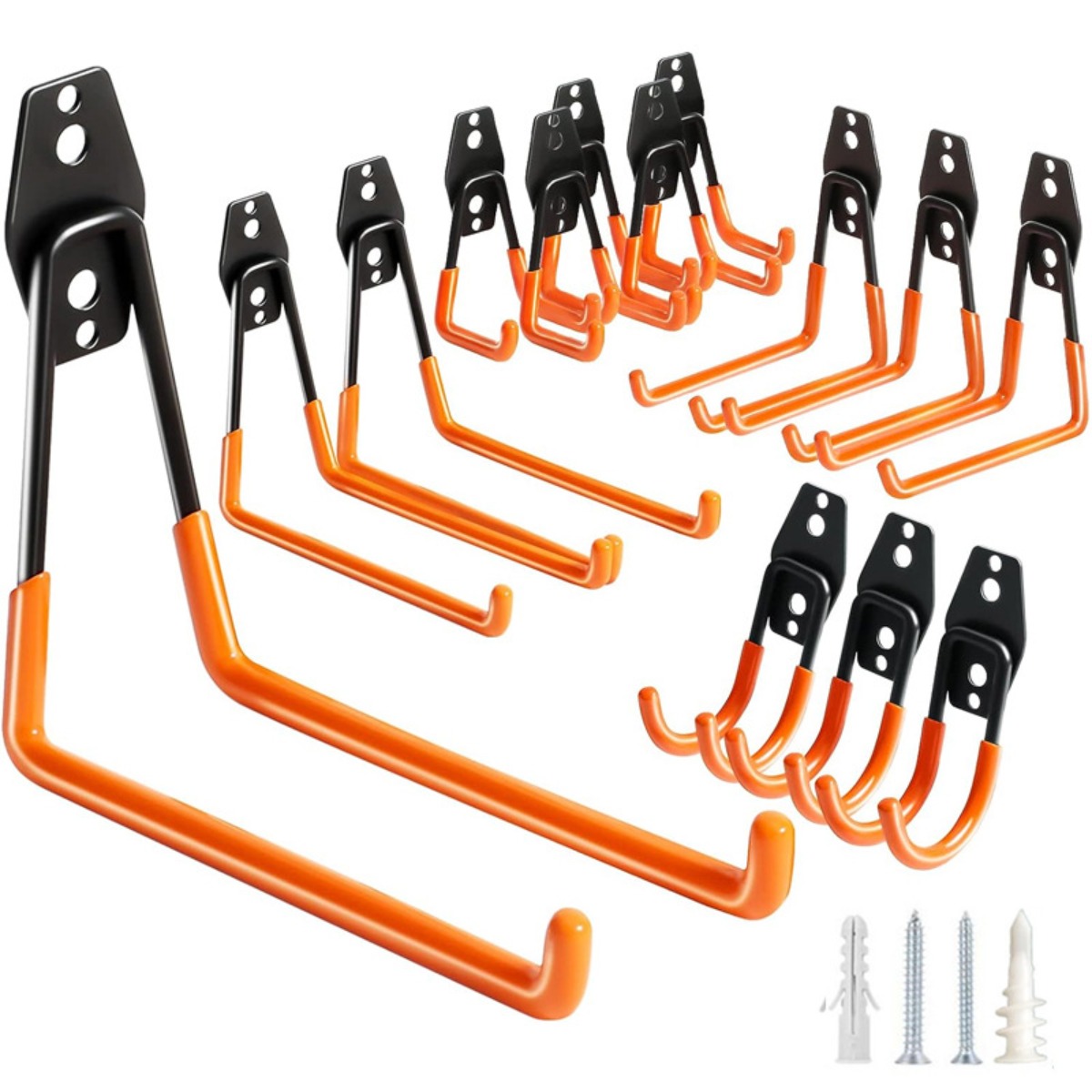 Heavy Equipment Loader - Zware metalen garagehaak voor wandmontage, geschikt