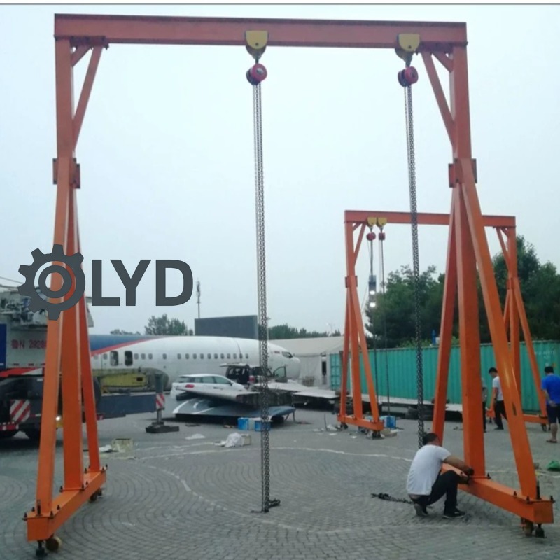 Electric Chain Hoist - Mobiele portaalkraan, kleine portaalkraan, elektrische bouwlift,