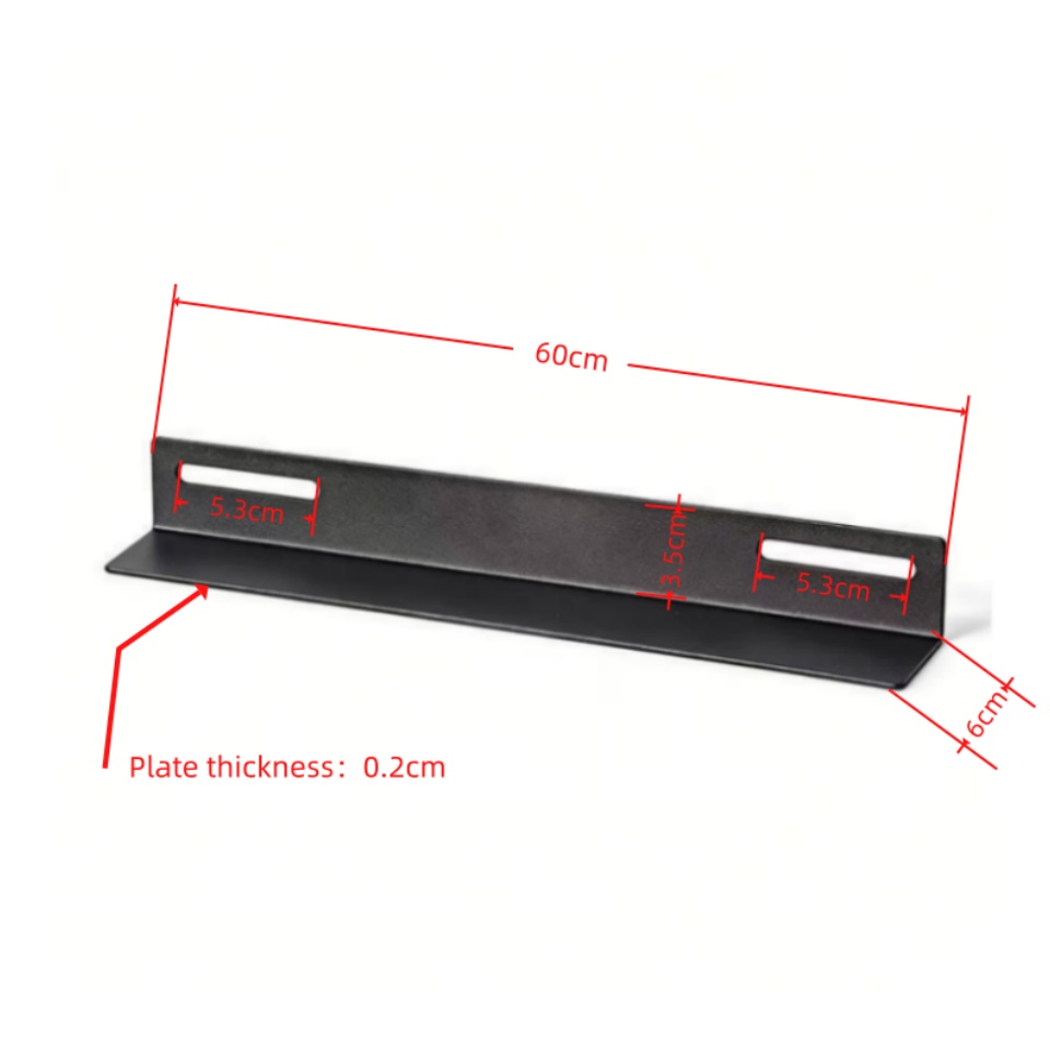 Heavy Equipment Used - Standaard L-vormige draagbeugel voor kasten, verdikte