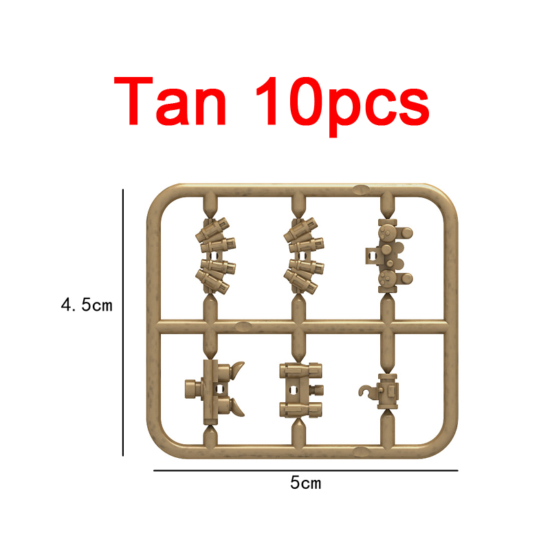 10 stuks/lot Militaire bouwste - Heavy Equipment Battery recensie en prijs