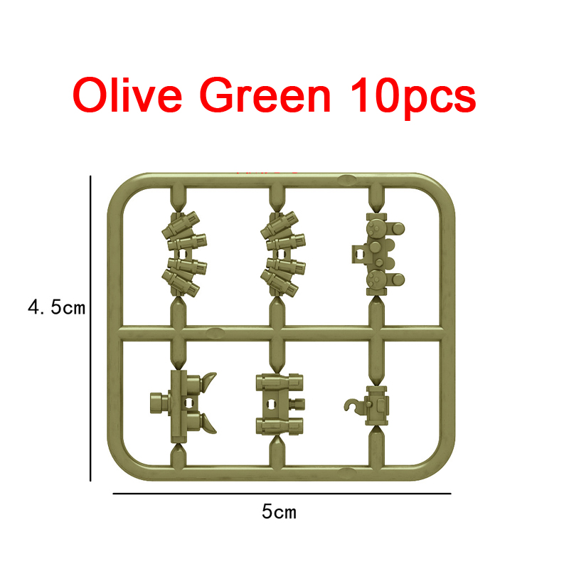 10 stuks/lot Militaire bouwste - Heavy Equipment Battery recensie en prijs