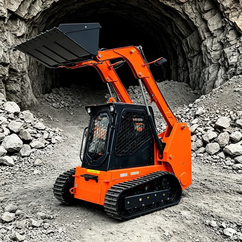 Skidsteerlader voor het leggen - Manhole Cover Lifting recensie en prijs