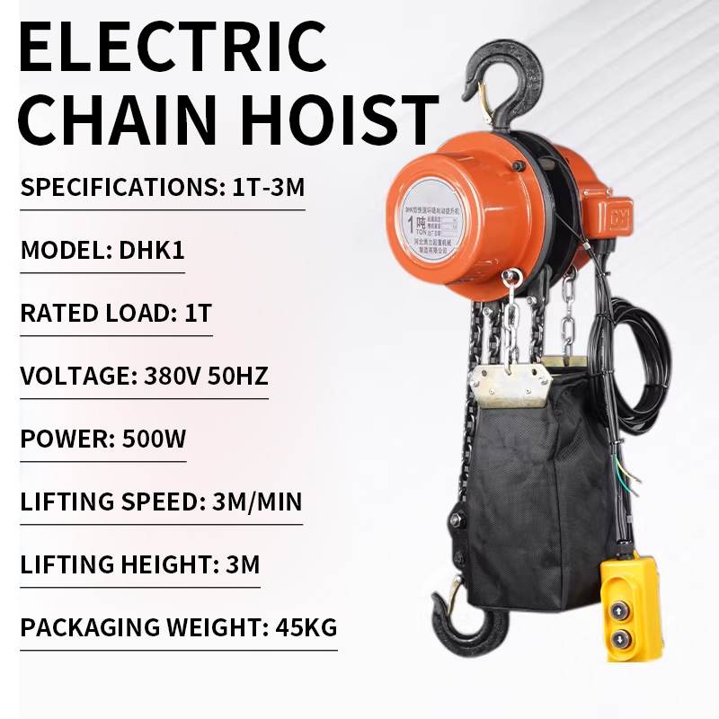 Elektrische kettingtakels 3M/m - Electric Chain Hoist recensie en prijs