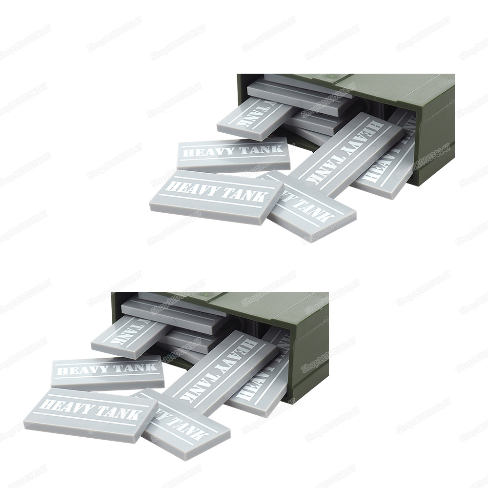 HEAVY TANK Patroon Bouwsteen 8 - Heavy Equipment Battery recensie en prijs