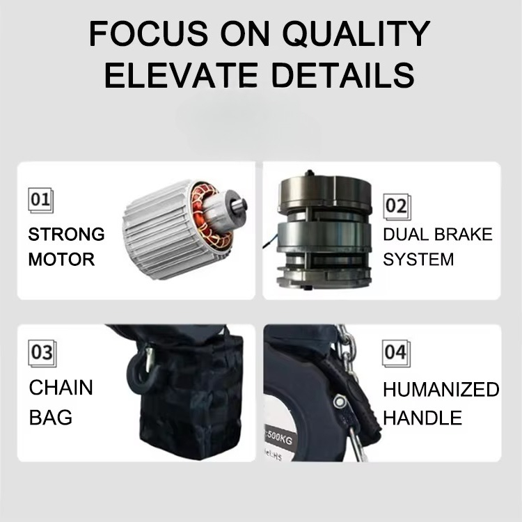 Elektrische kettingtakel 500kg - Electric Chain Hoist recensie en prijs
