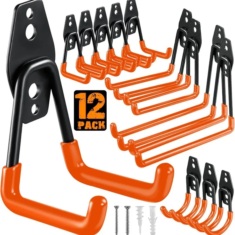 12-delige set garage-opberghak - Heavy Equipment Workshop recensie en prijs