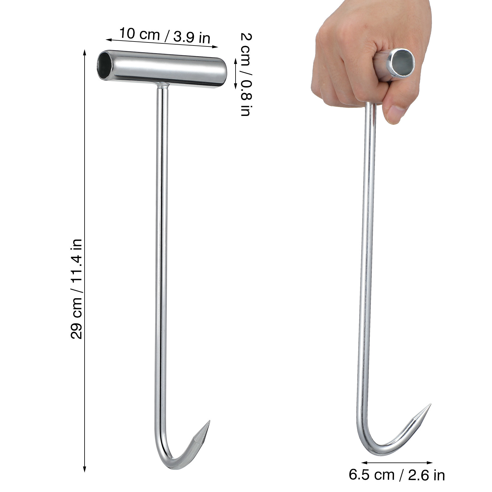 2 Stuks Putdekselhaken Putdeks - Manhole Cover Lifting recensie en prijs