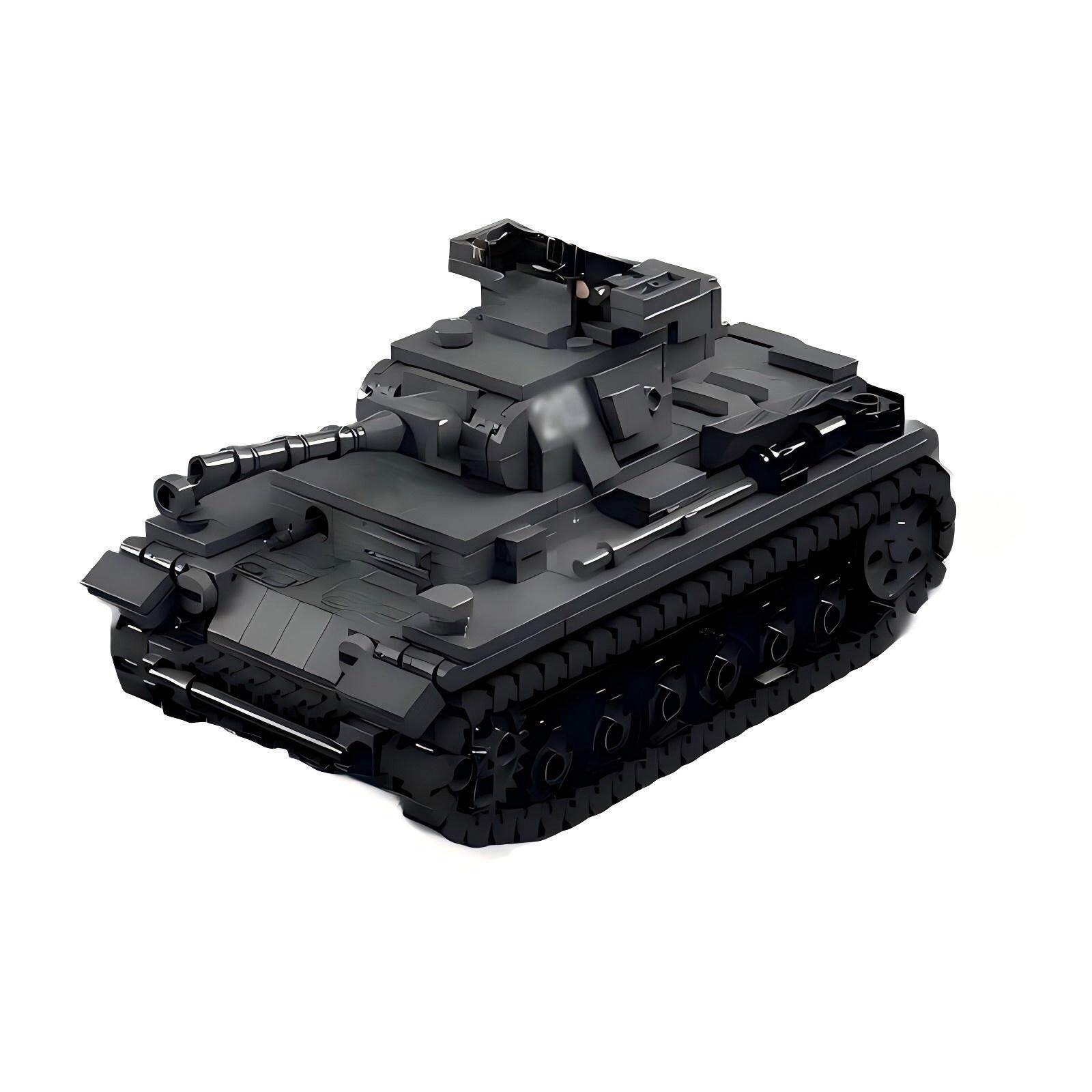 MOC WW2 F-type Zware Tank Twee - Heavy Equipment Battery recensie en prijs