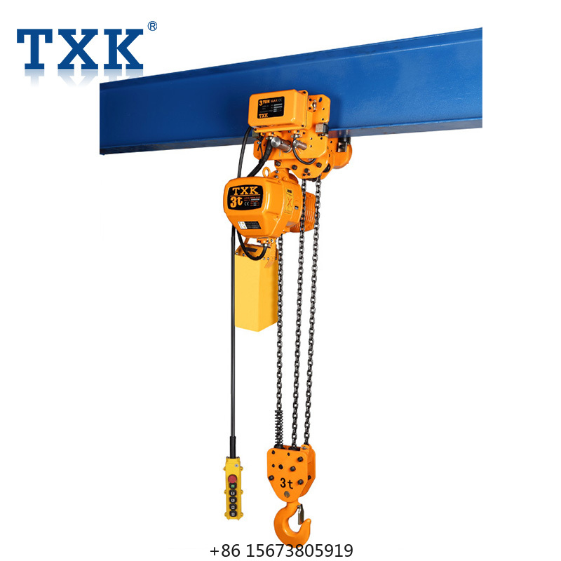 TXK 3 ton elektrische kettingt - Electric Chain Hoist recensie en prijs