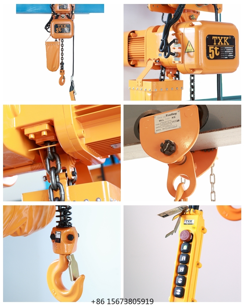 TXK 3 ton elektrische kettingt - Electric Chain Hoist recensie en prijs